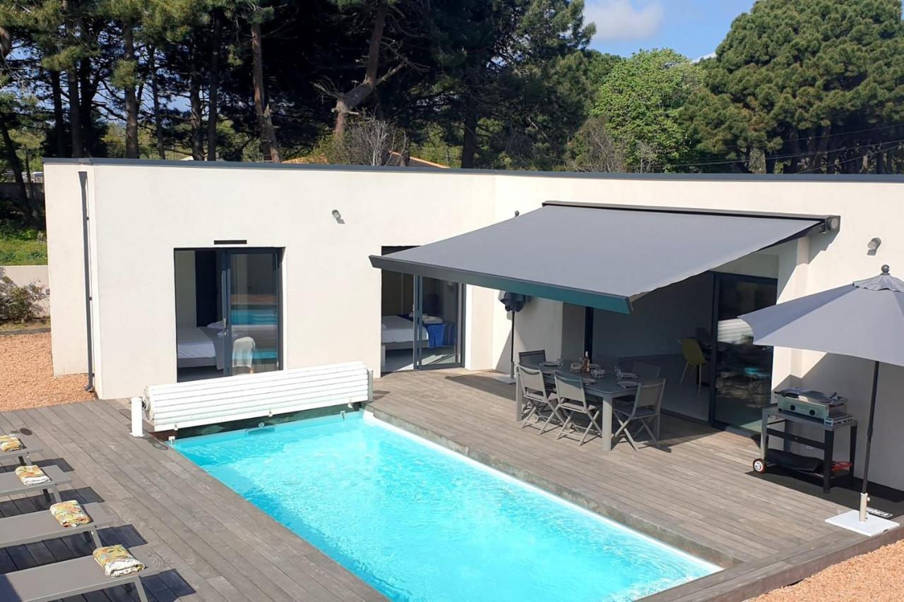 Villa Rossa 6 Pers Dans Residence Avec Piscine Chauffee Privee Леччі Екстер'єр фото
